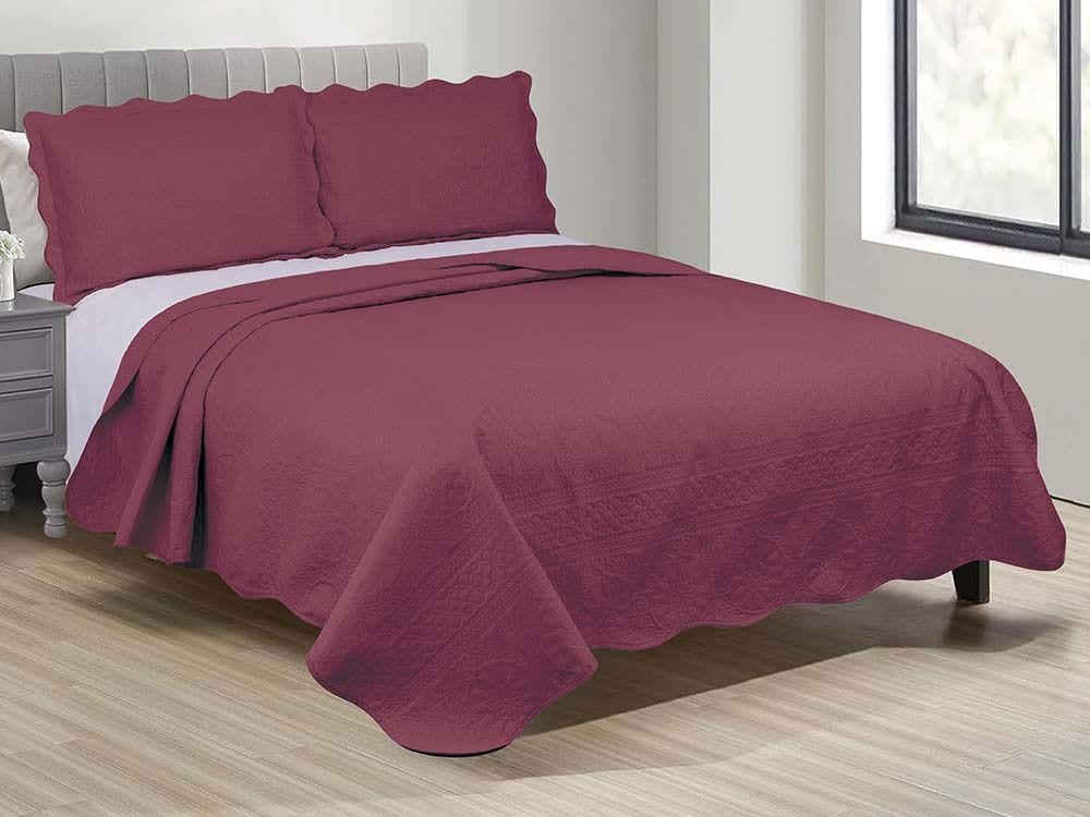 COLCHA PATCHWORK CAMESA PETALA CASAL