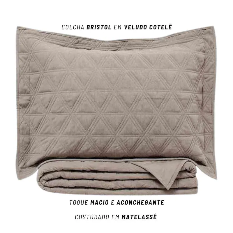 COLCHA PATCHWORK CORTTEX BRISTOL CASAL