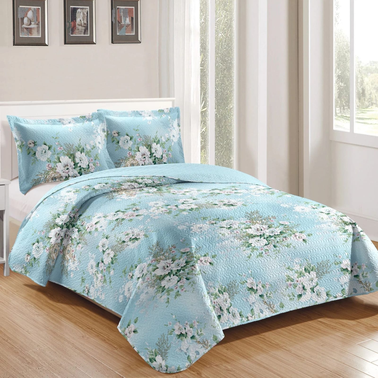 COLCHA PATCHWORK ROZAC BOUTI KING - foto 3