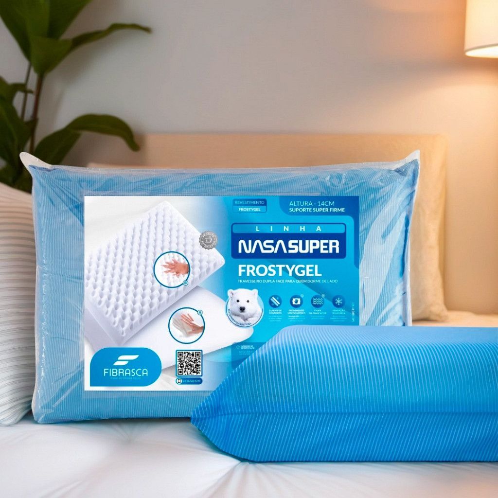 TRAVESSEIRO FIBRASCA NASA SUPER FROSTYGEL - foto 4