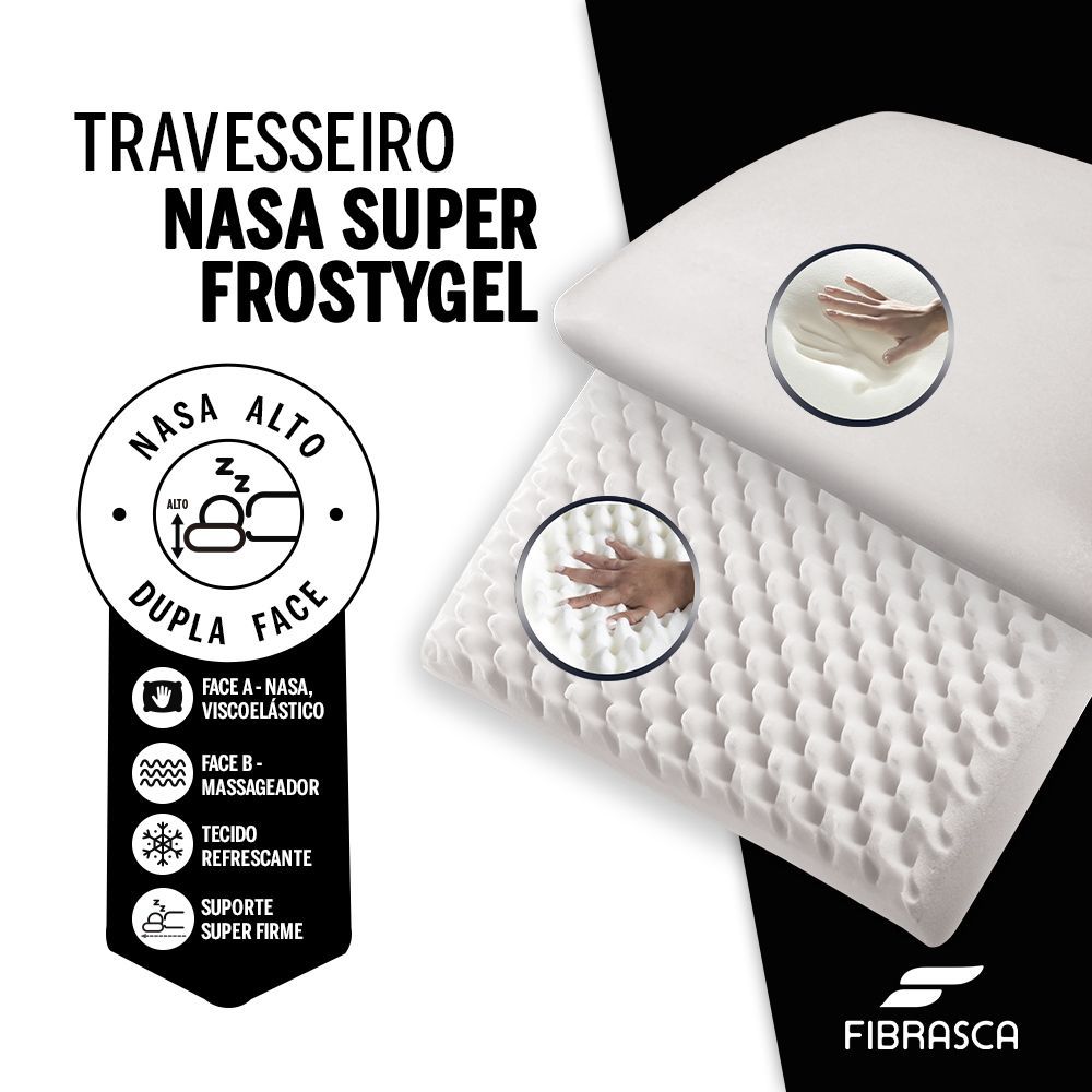 TRAVESSEIRO FIBRASCA NASA SUPER FROSTYGEL - foto 5