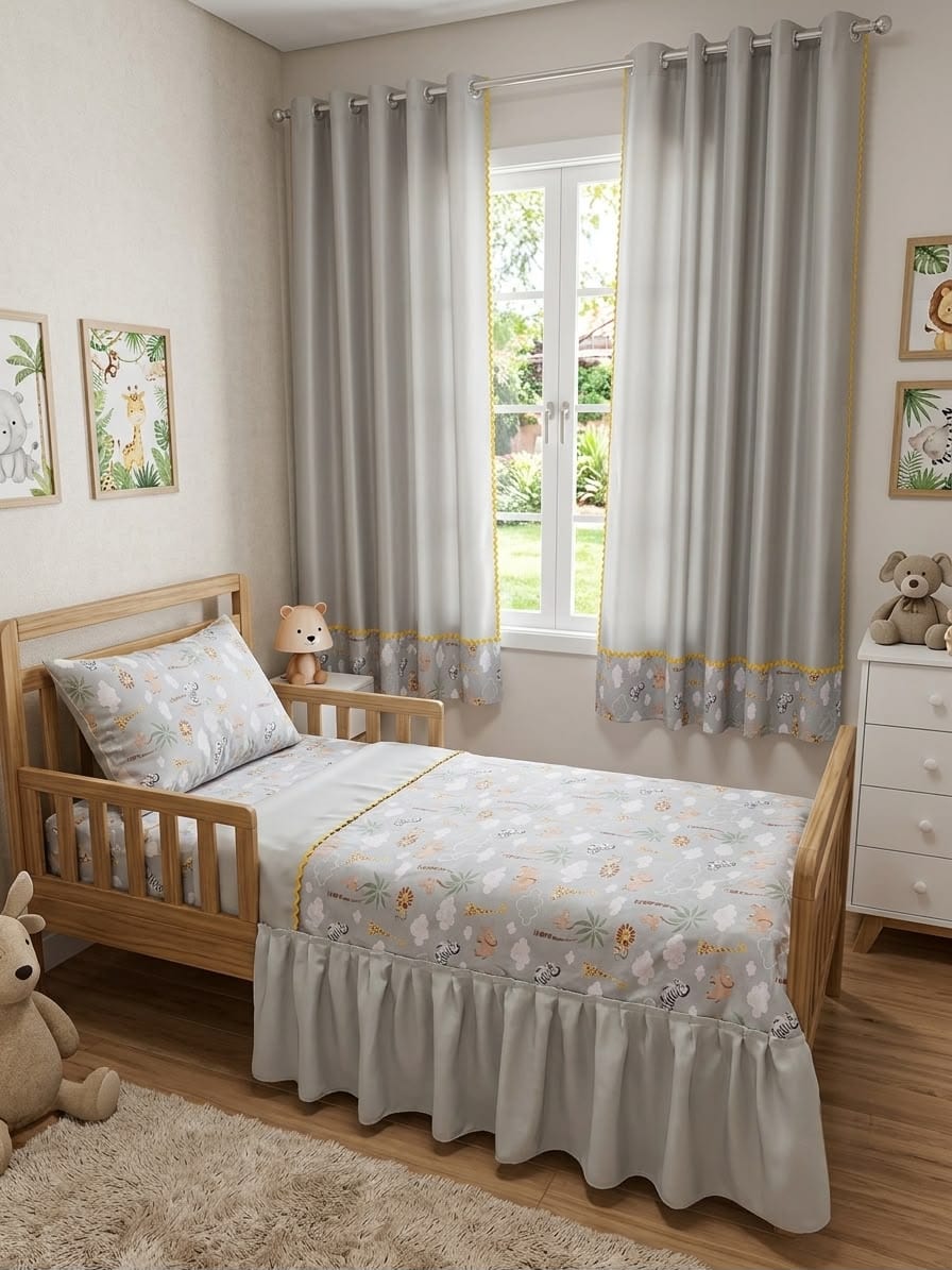 KIT CAMA INFANTIL 3 PÇS CANDY