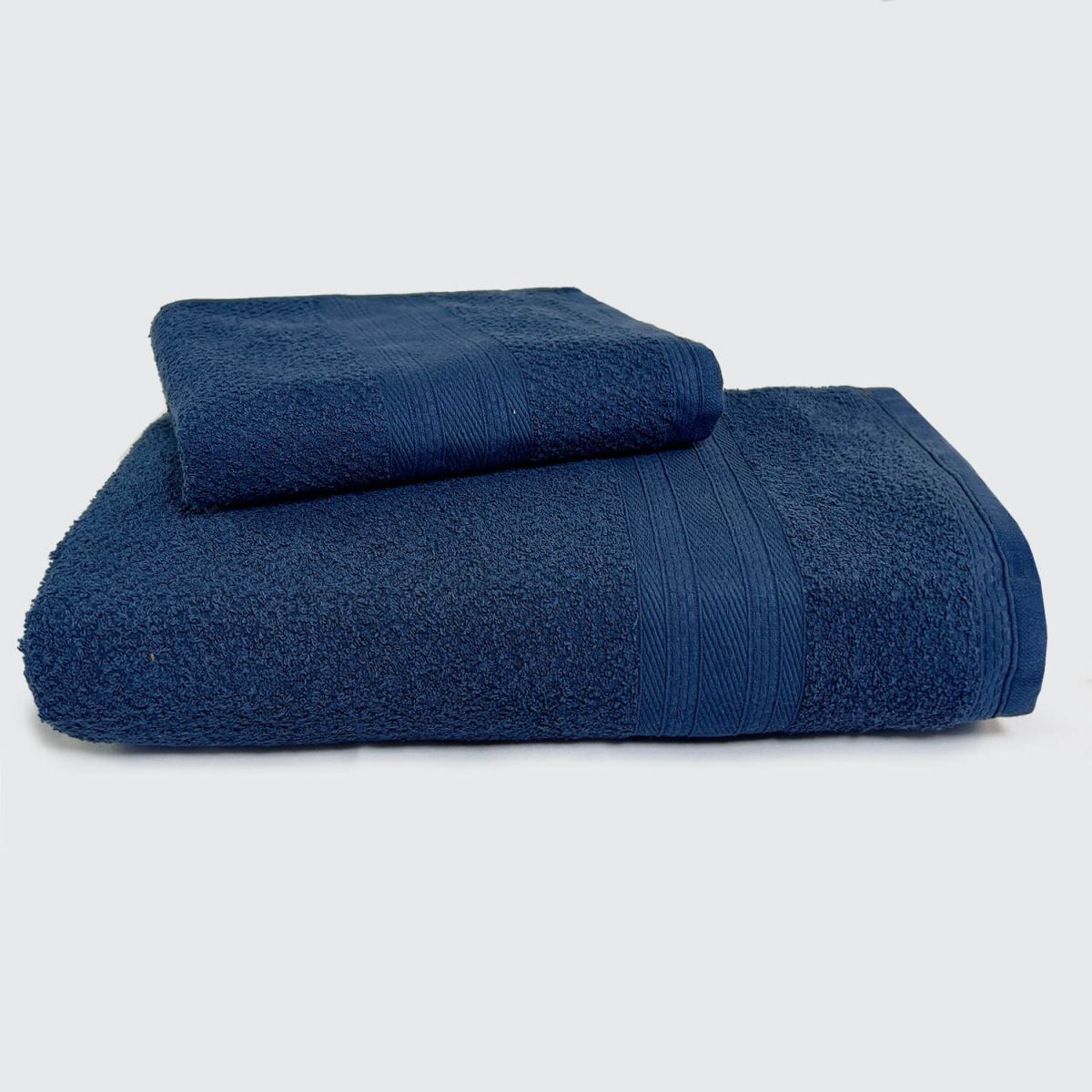 Toalha Banho Gigante Grossa 500g/m² 160x75cm 100% Algodão Azul - foto 2
