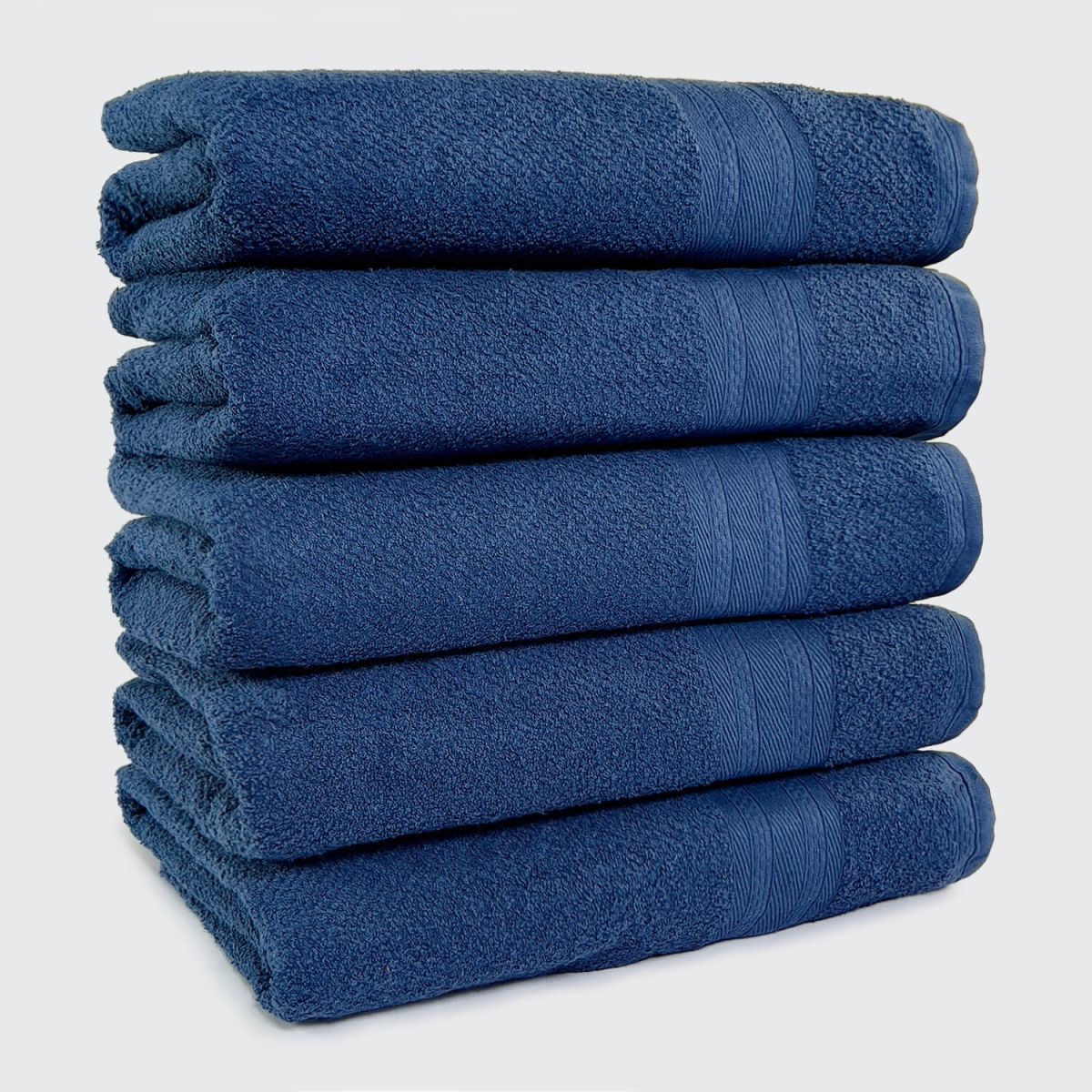 Toalha Banho Gigante Grossa 500g/m² 160x75cm 100% Algodão Azul
