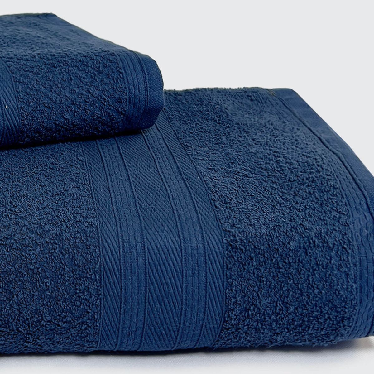 Toalha Banho Gigante Grossa 500g/m² 160x75cm 100% Algodão Azul - foto 8