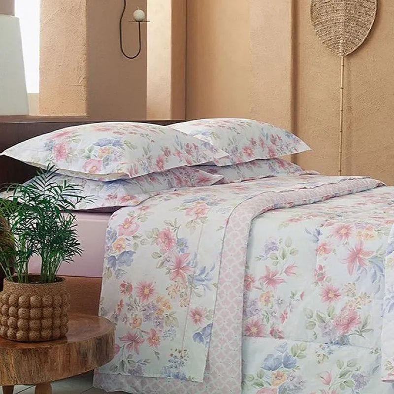 JOGO DE CAMA ANDREZA ELOS 200 FIOS KING