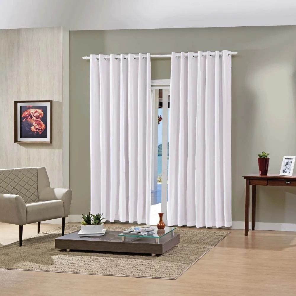 CORTINA BELLA JANELA PRATIKA 5,40 X 2,80M